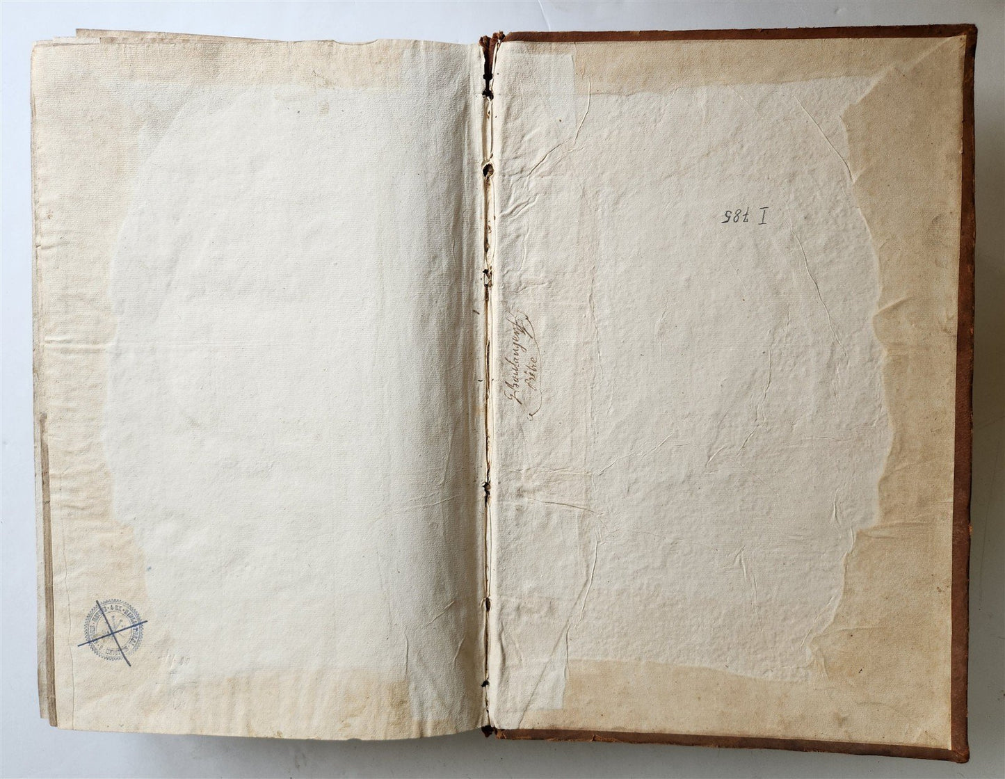 1603 BIBLE in FRENCH ILLUSTRATED FOLIO antique
