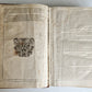 1603 BIBLE in FRENCH ILLUSTRATED FOLIO antique