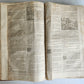 1603 BIBLE in FRENCH ILLUSTRATED FOLIO antique