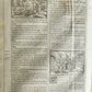1603 BIBLE in FRENCH ILLUSTRATED FOLIO antique