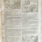 1603 BIBLE in FRENCH ILLUSTRATED FOLIO antique