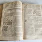 1603 BIBLE in FRENCH ILLUSTRATED FOLIO antique
