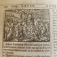 1603 BIBLE in FRENCH ILLUSTRATED FOLIO antique