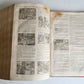 1603 BIBLE in FRENCH ILLUSTRATED FOLIO antique