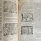 1603 BIBLE in FRENCH ILLUSTRATED FOLIO antique