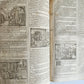 1603 BIBLE in FRENCH ILLUSTRATED FOLIO antique