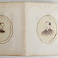 PHOTO ALBUM w/ CDV PHOTOS antique AMERICAN Civil War era