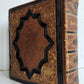 PHOTO ALBUM w/ CDV PHOTOS antique AMERICAN Civil War era
