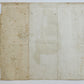 1783 MANUSCRIPT MAP GERMANY antique