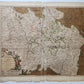 17th century MAP of FRANCE antique GENERALIS LOTHARINGIAE DUCATUS