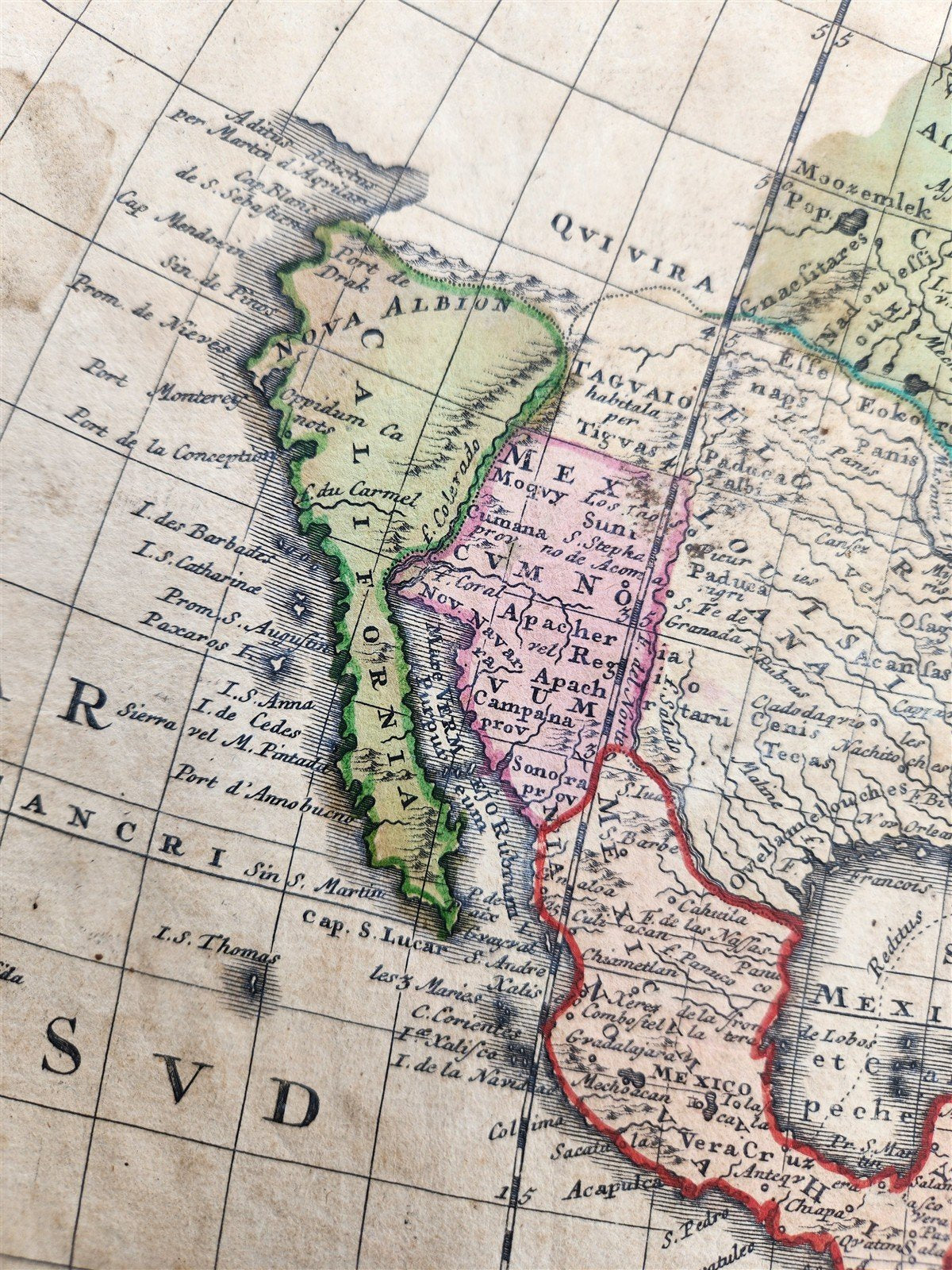 1746 MAP of AMERICA antique AMERICAE MAPPA GENERALIS Americana