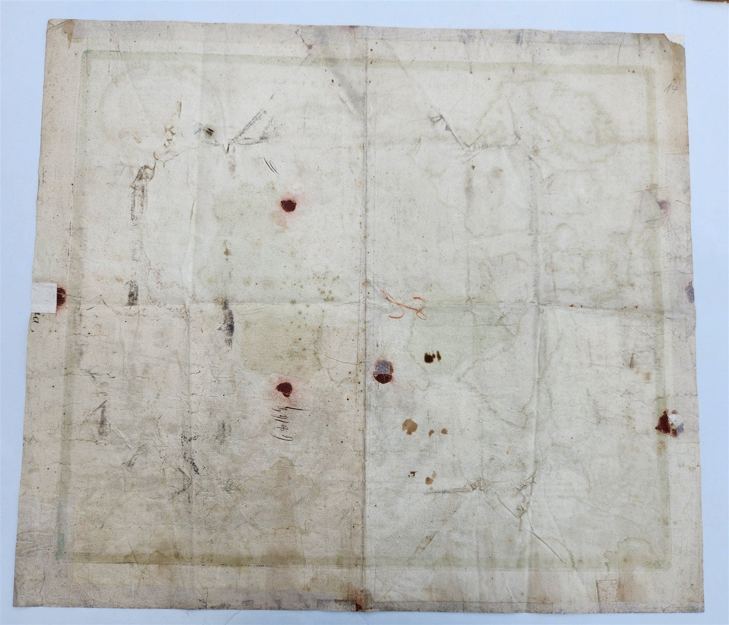 18th CENTURY MAP of ASIA antique ASIAE RECENTISSIMA DELINEATIO