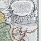 18th CENTURY MAP of ASIA antique ASIAE RECENTISSIMA DELINEATIO