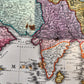 18th CENTURY MAP of ASIA antique ASIAE RECENTISSIMA DELINEATIO
