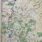1730 MAP of Luxembourg antique DUCATUS LUXEMBURGI