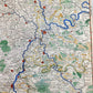 1730 MAP of Luxembourg antique DUCATUS LUXEMBURGI