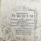 1720 OTTOMAN EMPIRE across Europe Asia & Africa TURKEY antique IMPERIUM TURCICUM