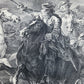 18th centruy FRENCH ENGRAVING Prince Louis Francois de Conti antique by J.Le Bas