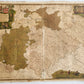 18th CENTURY MAP of SAXONY GERMANY antique NEUE SACHSISCHE POST-CHARTE