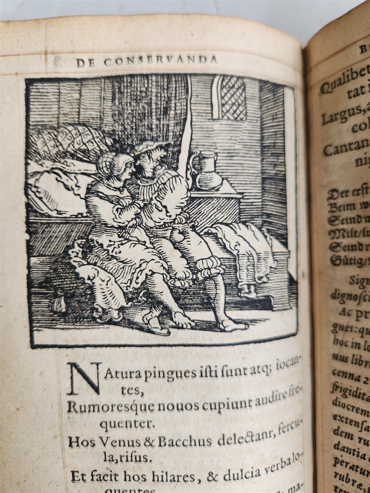 1568 RULES FOR PRESERVING GOOD HEALTH by ARNOLDUS VILANOVA ILLUSTRATED antique