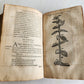 1568 RULES FOR PRESERVING GOOD HEALTH by ARNOLDUS VILANOVA ILLUSTRATED antique