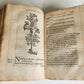 1568 RULES FOR PRESERVING GOOD HEALTH by ARNOLDUS VILANOVA ILLUSTRATED antique
