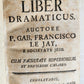 1727 AUSTRIAN IMPERIAL HOUSE PROVENANCE antique Rhetorum liber dramaticus