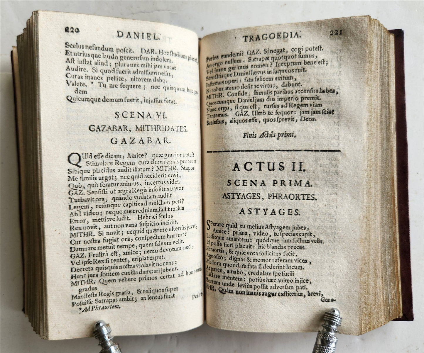 1727 AUSTRIAN IMPERIAL HOUSE PROVENANCE antique Rhetorum liber dramaticus