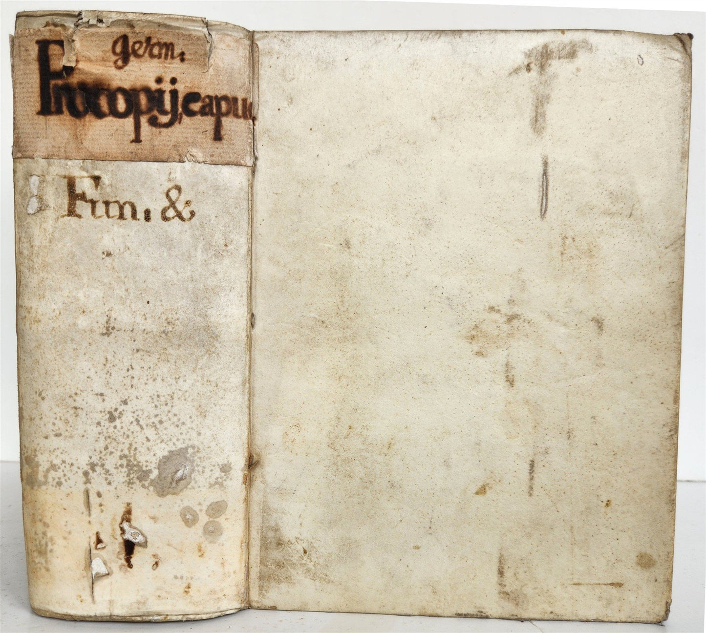 1670 FUNERAL SERMONS by CAPUCHIN FRIAR Prokop von Templin ANTIQUE vellum bound