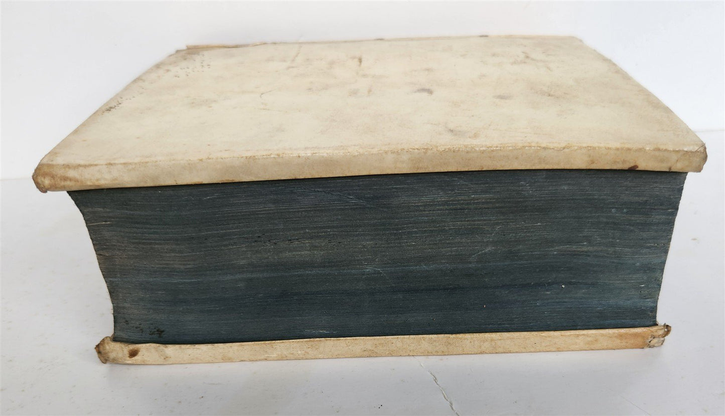 1670 FUNERAL SERMONS by CAPUCHIN FRIAR Prokop von Templin ANTIQUE vellum bound