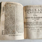 1670 FUNERAL SERMONS by CAPUCHIN FRIAR Prokop von Templin ANTIQUE vellum bound