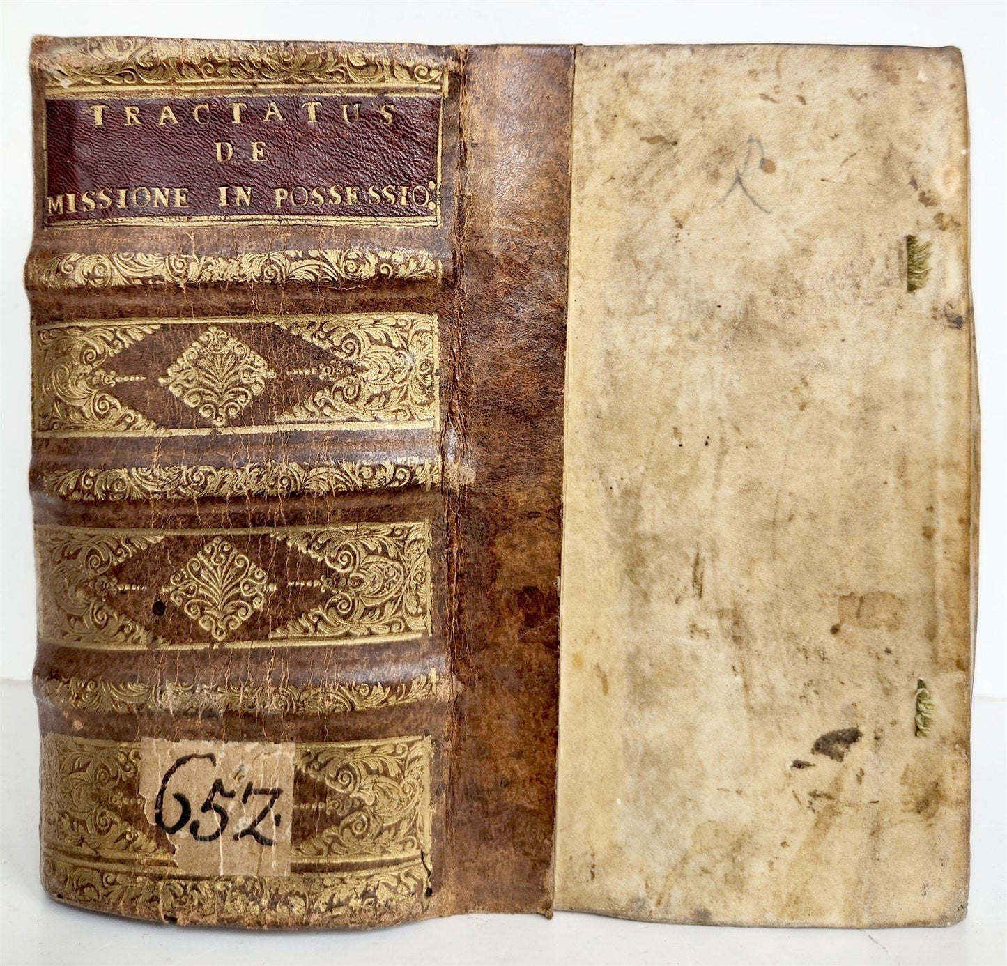 1587 LAW BOOK in LATIN antique LEGAL TREATISE by Ubertino Zuccardi