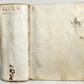 1757 CORPUS JURIS CANONICI antique vellum bound LAW BOOK in LATIN