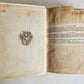 1757 CORPUS JURIS CANONICI antique vellum bound LAW BOOK in LATIN