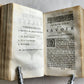 1693 WILLIAM TEMPLE POLITICAL ECONOMIC MORAL WORKS in FRENCH antique VELLUM