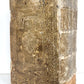 1704 BIBLE in GERMAN antiuque PIGSKIN over WOOD BINDING w/ CLASPS