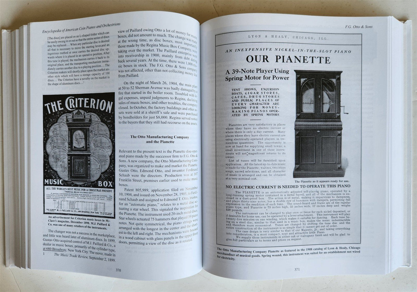 Reblitz-Bowers Encyclopedia of American Coin-operated Pianos & Orchestrions