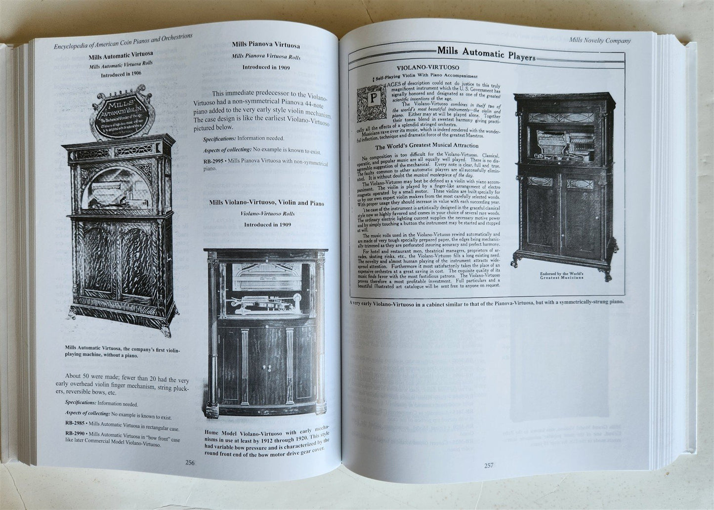 Reblitz-Bowers Encyclopedia of American Coin-operated Pianos & Orchestrions