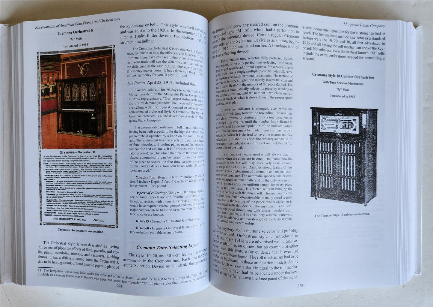 Reblitz-Bowers Encyclopedia of American Coin-operated Pianos & Orchestrions