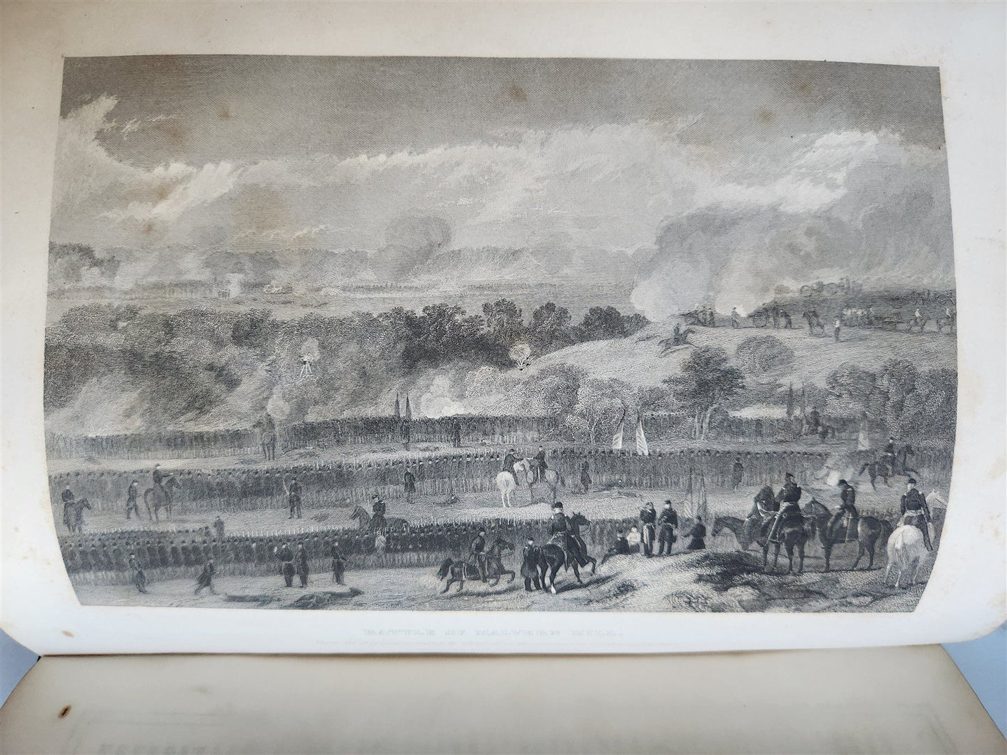 1861 NATIONAL HISTORY of WAR for UNION antique ILLUSTRATED 3 VOLUMES Americana