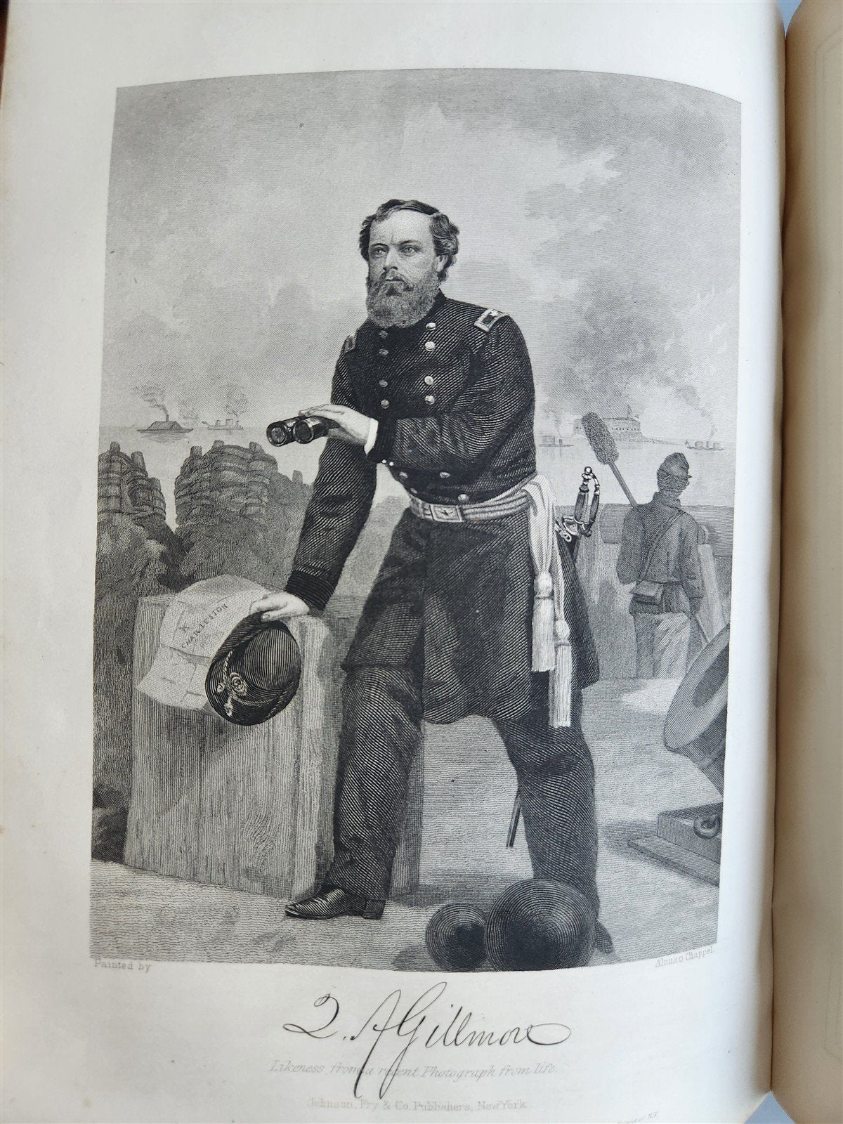 1861 NATIONAL HISTORY of WAR for UNION antique ILLUSTRATED 3 VOLUMES Americana