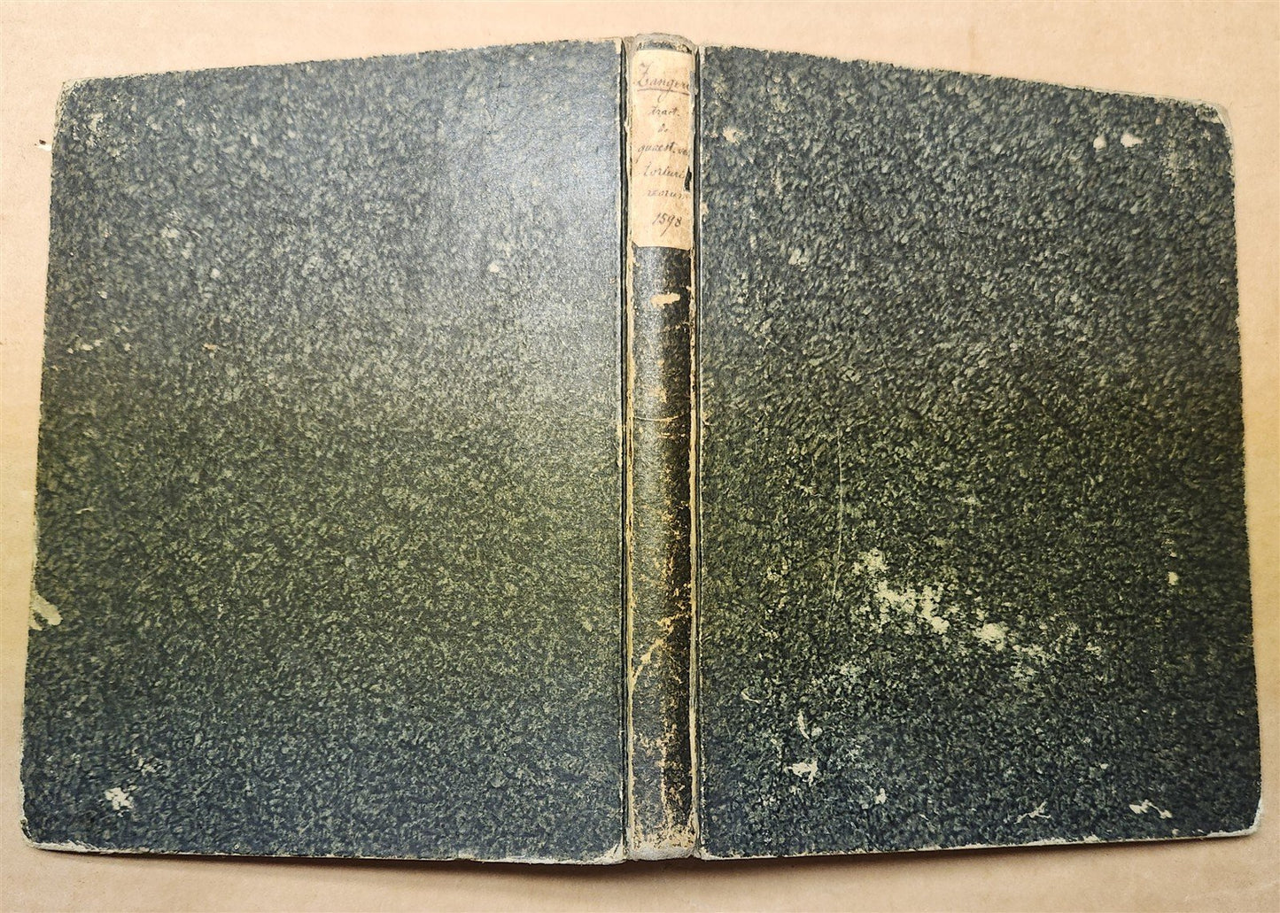 1598 LAW BOOK Treatise on Interrogations or the Tortures of the Accused ANTIQUE