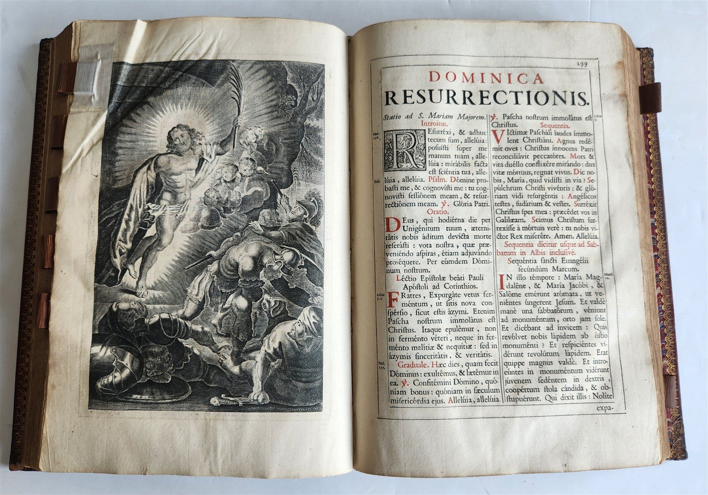 1817 MISSALE ROMANUM PLANTIN PRESS ILLUSTRATED FOLIO ANTIQUE