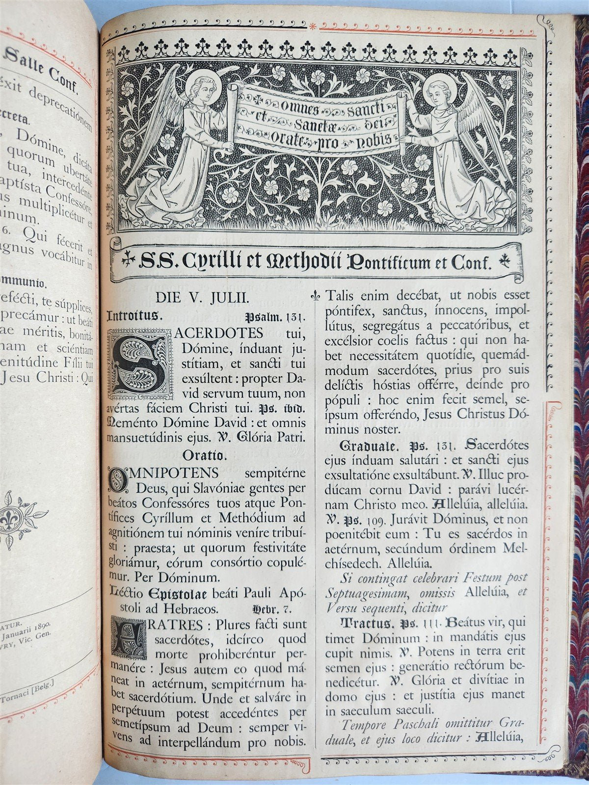 1817 MISSALE ROMANUM PLANTIN PRESS ILLUSTRATED FOLIO ANTIQUE