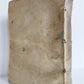 1591 SERMONS in GERMAN antique VELLUM BOUND