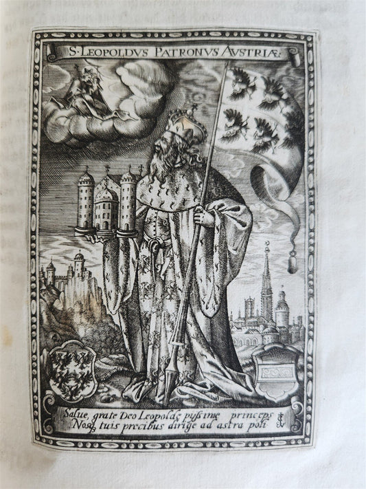 1591 SERMONS in GERMAN antique VELLUM BOUND