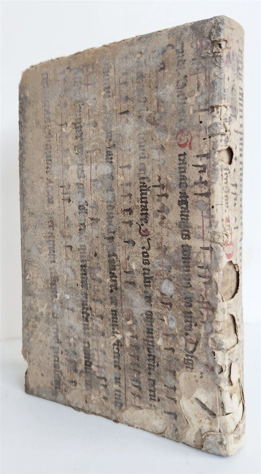 1598 COMEDIES of TERENCE ILLUSTRATED by AMMAN antique VELLUM MANUSCRIPT BINDING