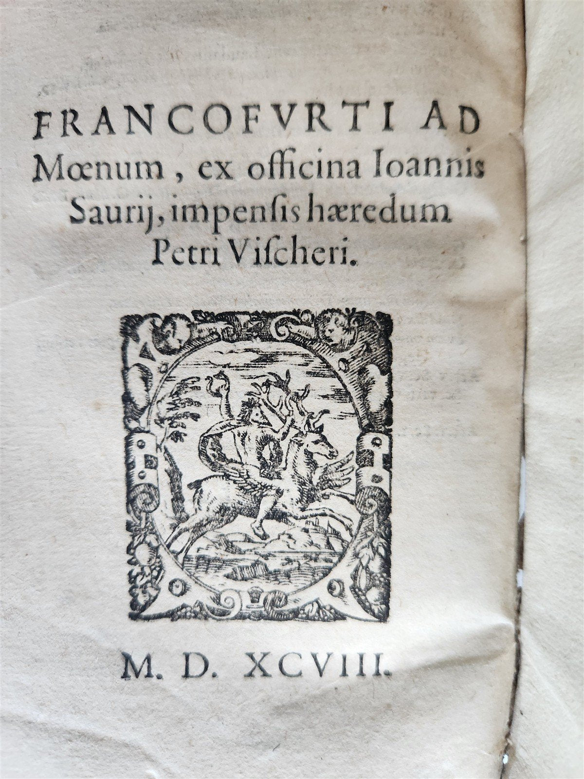 1598 COMEDIES of TERENCE ILLUSTRATED by AMMAN antique VELLUM MANUSCRIPT BINDING