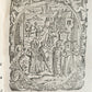 1598 COMEDIES of TERENCE ILLUSTRATED by AMMAN antique VELLUM MANUSCRIPT BINDING