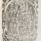1598 COMEDIES of TERENCE ILLUSTRATED by AMMAN antique VELLUM MANUSCRIPT BINDING